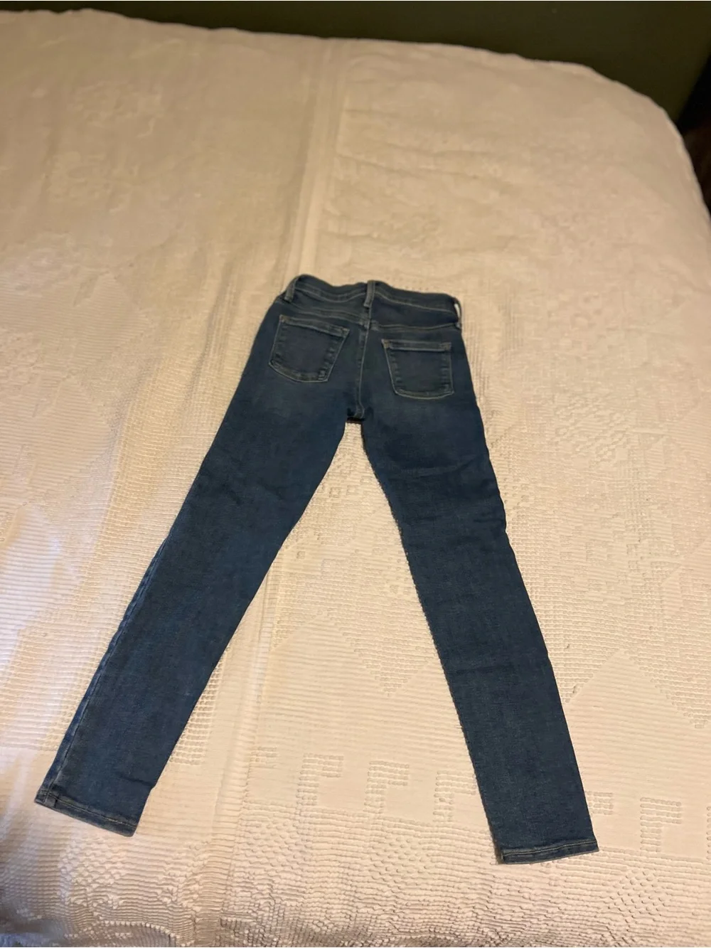 Blue Distressed Girl’s Skinny Jeans